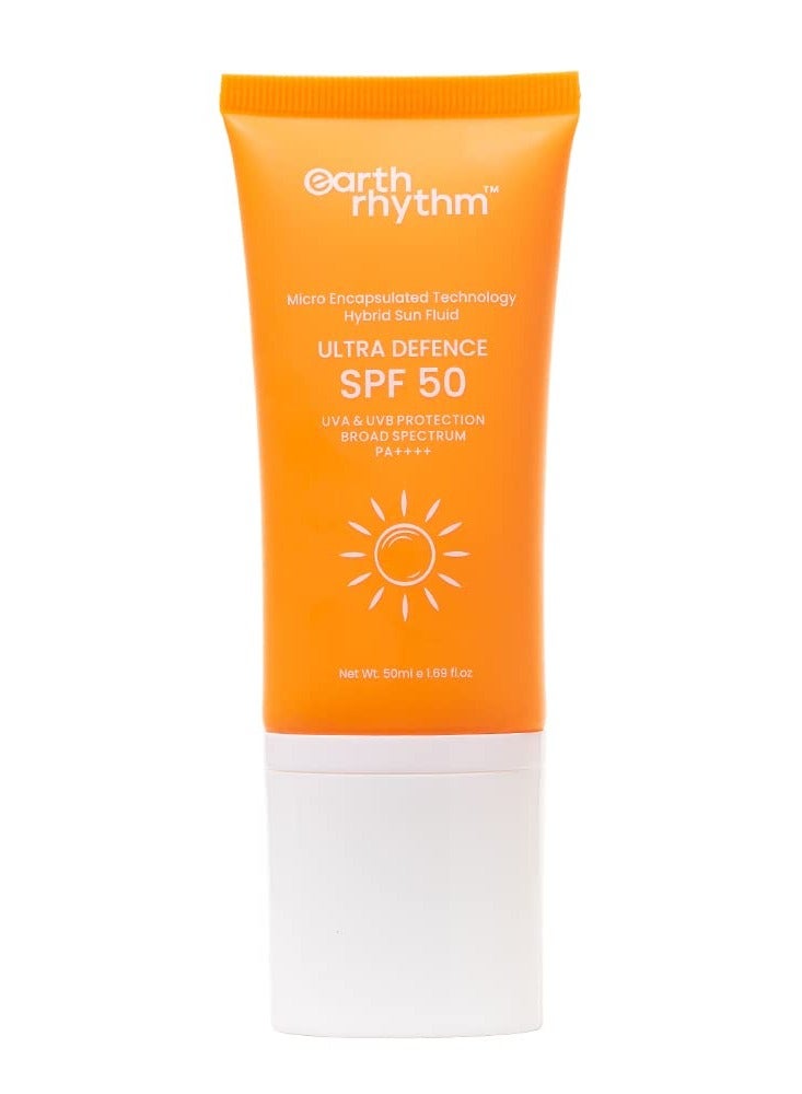 Earth Rhythm Ultra Defence Sunscreen 50ml SPF 50