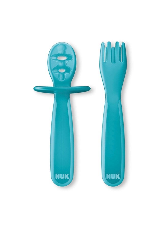 Pretensil Dipper Spoon And Fork 2 Pack 6+ Months