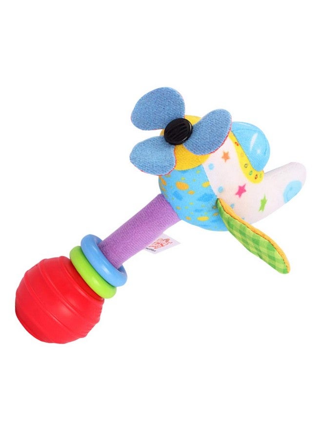 Baby Soft Rattles Toy Infant Shaker Teether Cute Stuffed Airplane Handbells Soft Baby Rattle Toy Airplane Rattles Toy For Newborn Baby Gifts