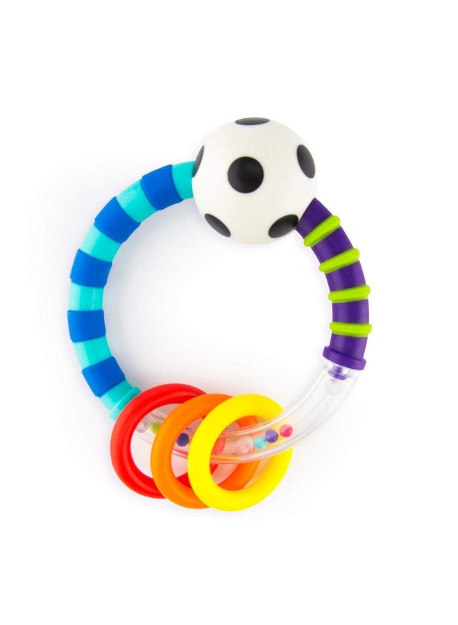 Ring Rattle ; Developmental Baby Toy For Early Learning ; High Contrast ; For Ages Newborn And Up
