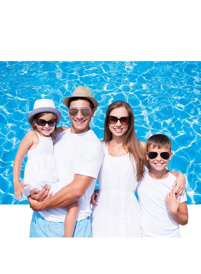 7X5Ft Water Blue Summer Swimming Pool Splash Water Ripple Birthday Banner Photography Backdrops Party Photo Studio Booth Background Newborn Swimming Party Banner Sk1223B