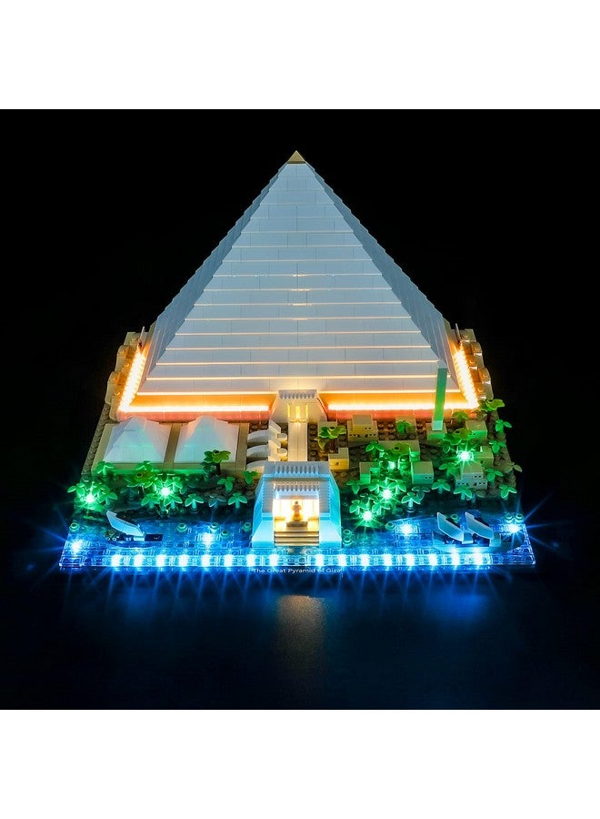 Led Lighting Kit For Lego21058 Great Pyramid Of Giza Compatible With Lego Architecture Building Blocks Model Not Include The Lego Set