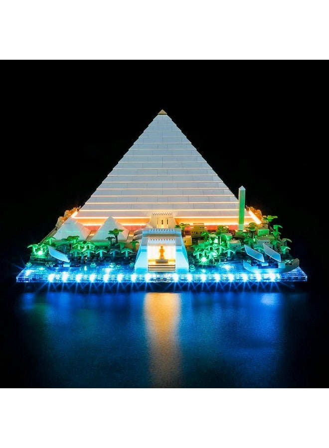 Led Lighting Kit For Lego21058 Great Pyramid Of Giza Compatible With Lego Architecture Building Blocks Model Not Include The Lego Set