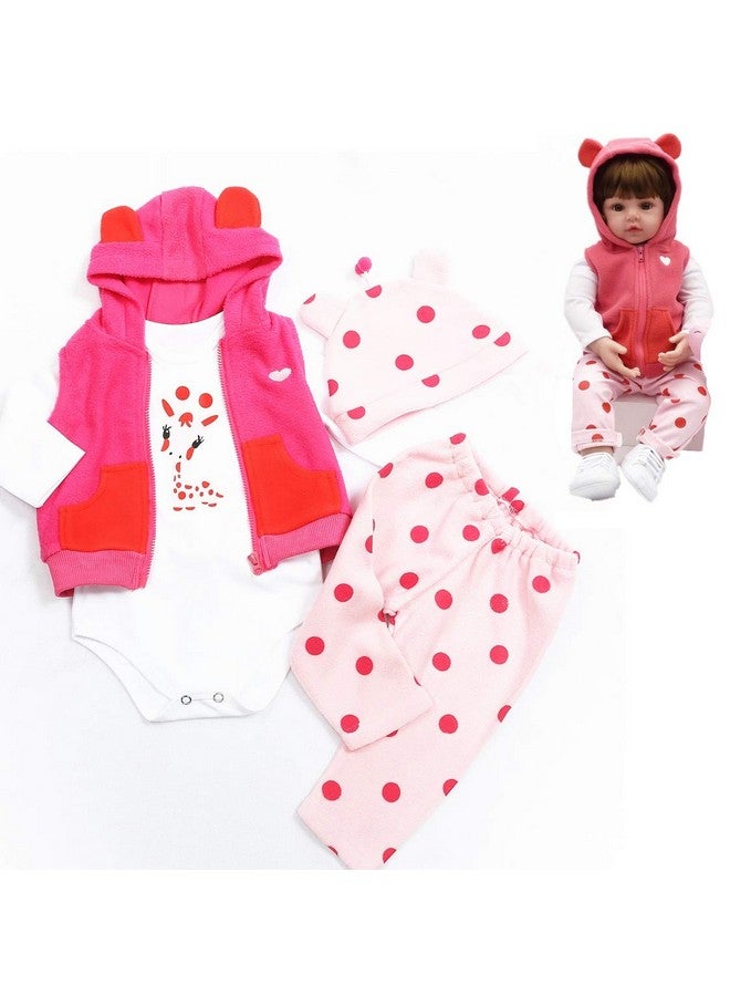 Reborn Baby Doll Clothes Outfits 18 Inch Girl Newborn Accesories For 1719 Inch Reborn Doll Baby Girl Matching Clothing
