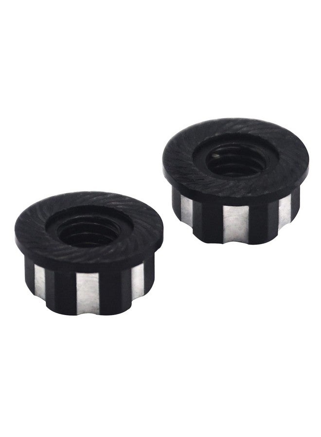 4Pcs Hexagonal Nuts M4 Aluminum Alloy Rc Wheel Hex Nuts Compatible With Hsp Sakura D3 D4 1/10 Rc Car (Black)