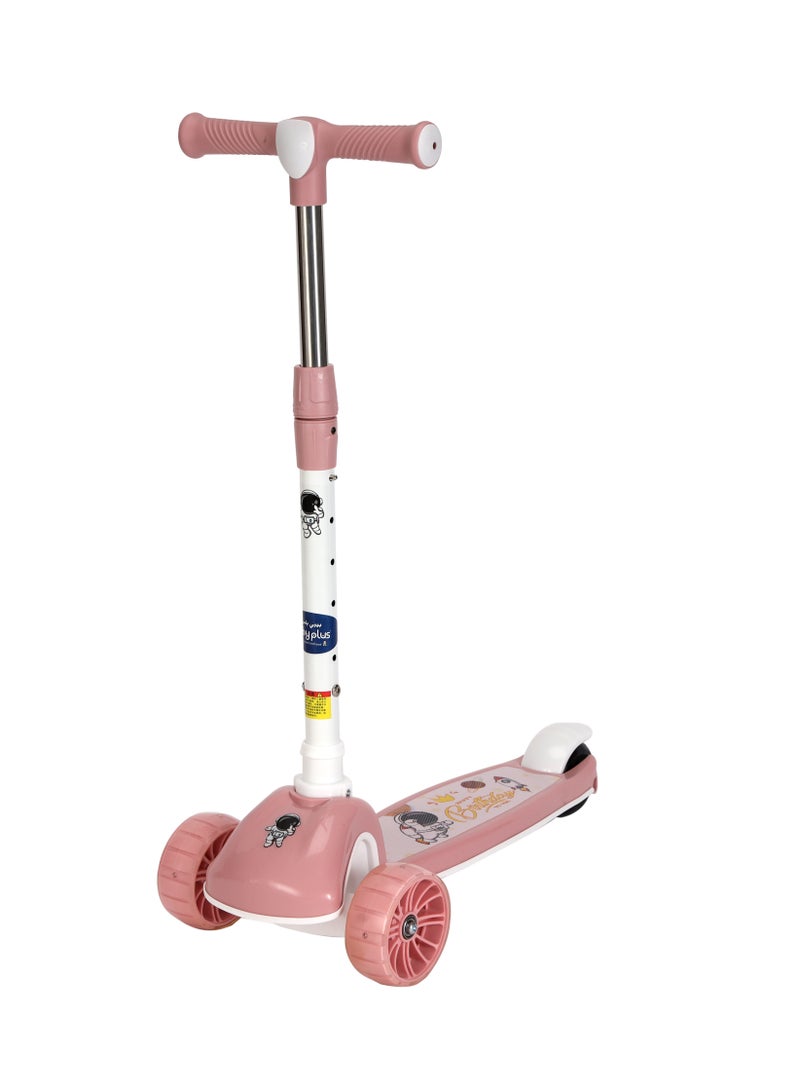 Baby Plus Scooters for Kids, Toddler Scooter for Ages 2-12 Years Old,4-Level Adjustable Height Kids Scooter, Kick Scooter with 3 Wheel Scooter for Toddlers, Boys and Girls