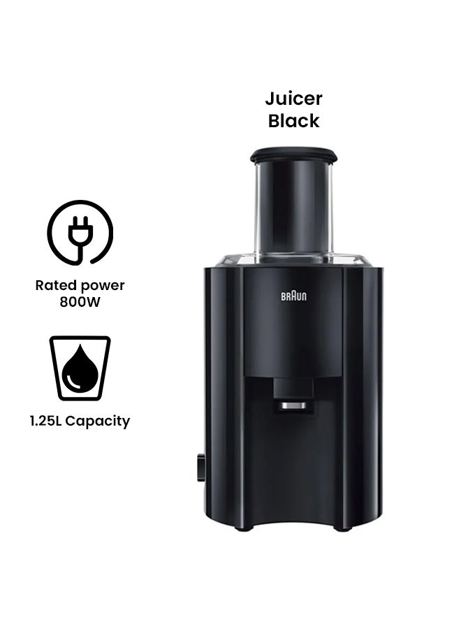 Multiquick Juicer 1.25 L 800.0 W J300 Black