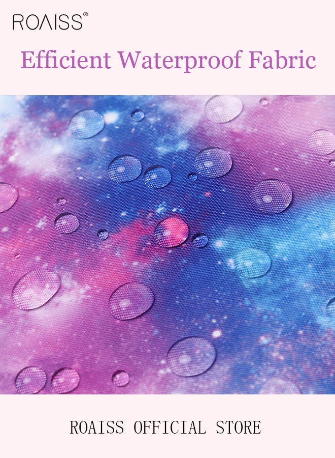 3 Piece Backpack Set Large Capacity Waterproof and Wear Resistant Same Color Series Lunch Bag and Pencil Case