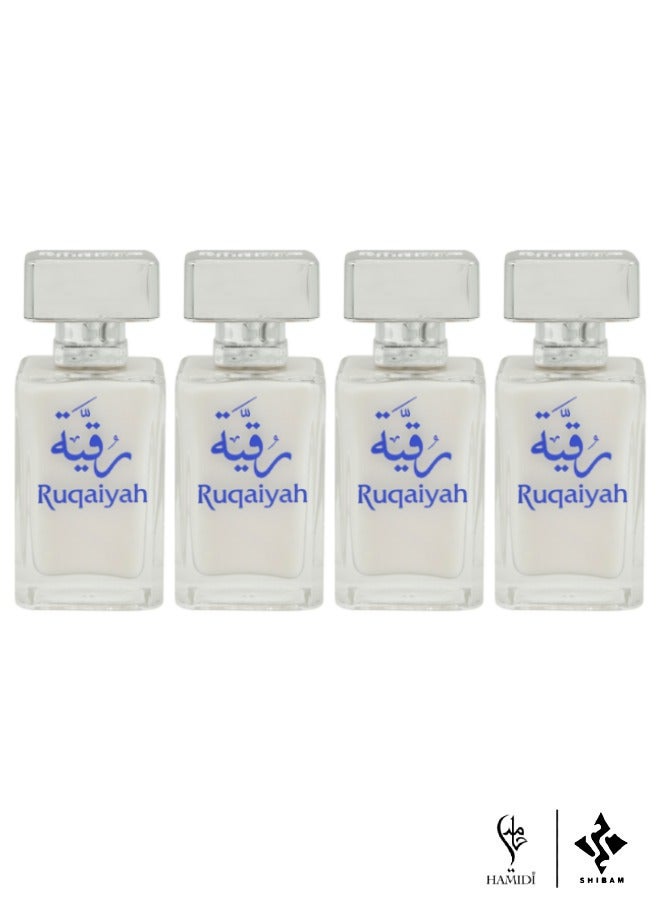 Ultimate Bundle Offer - Non Alcoholic Ruqaiyah Water Perfume 50ml Unisex – Perfumes Gift Set – (Pack of 4)