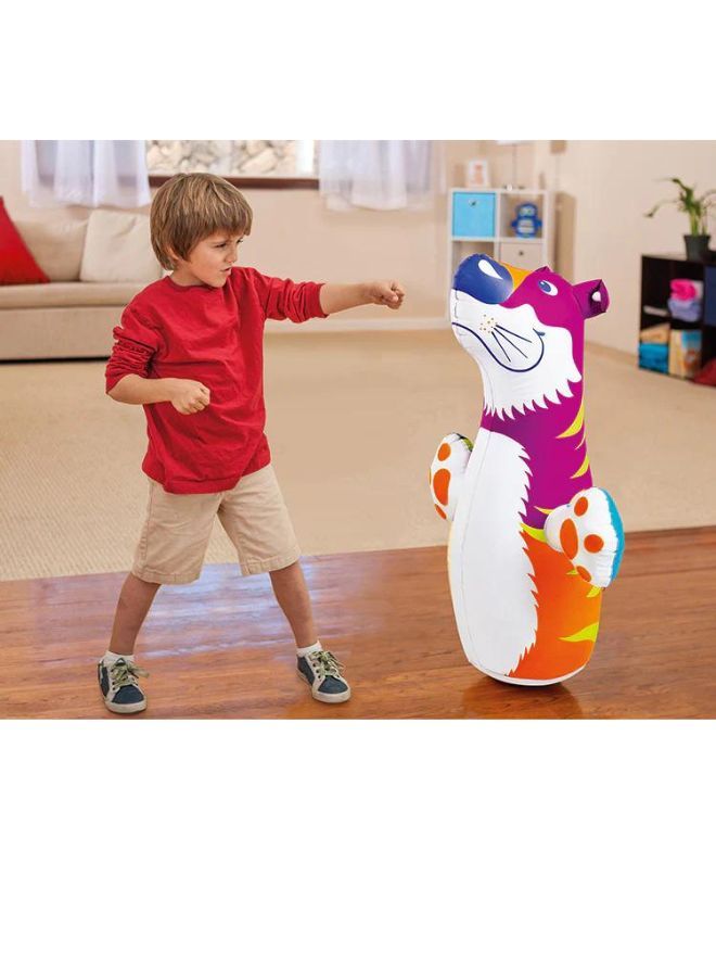 Hit Me Inflated Toy for Kids Inflatable Toy Water Filled Base BOP for Toddlers PVC Punching Bag for Kids