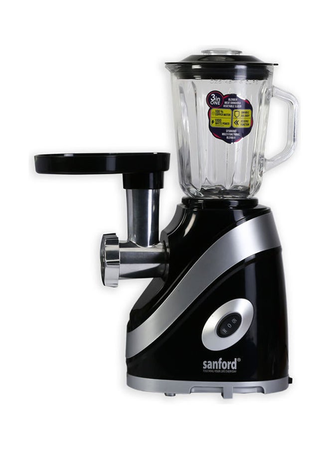 Mutlifunctional Blender With Meat Grinder 1.5 L 1000 W SF5860MG BS Assorted