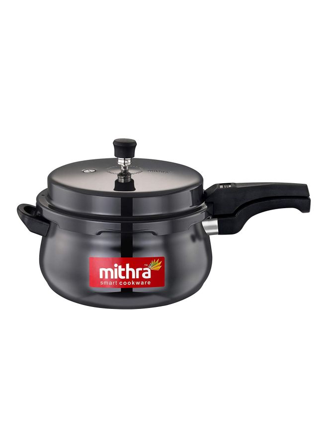 Hard Anodised Handi Pressure Cooker Black