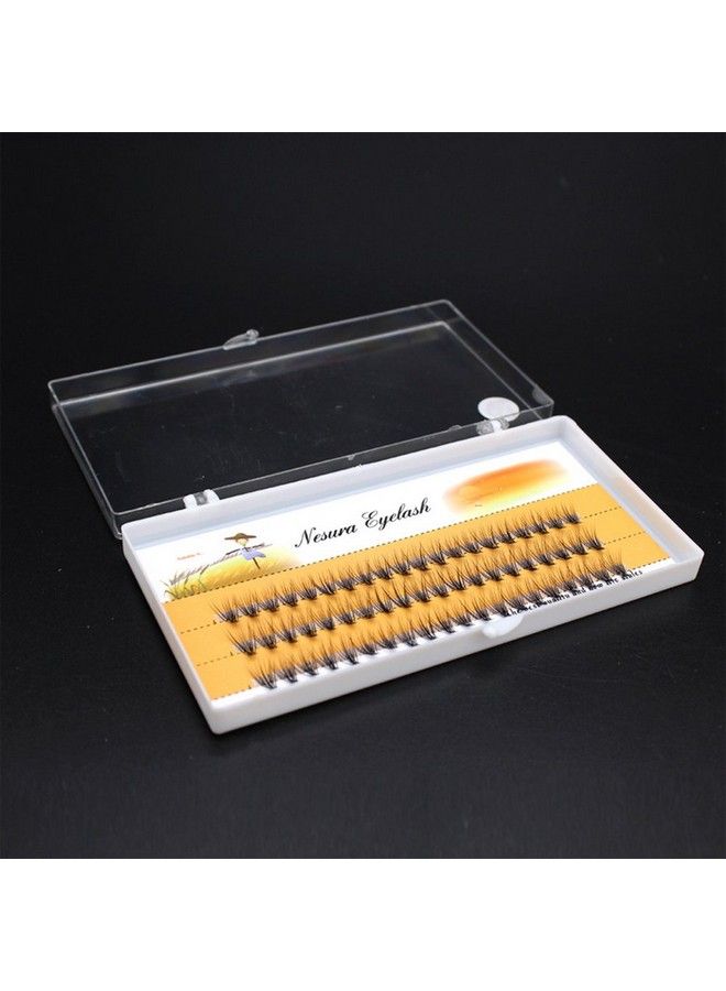 Eyelashes Cluster Lashes C Curl Thickness 0.07Mm 20 Roots 60Pcs Individual Fake False Eyelashes Cluster Black Eye Lashes Lashes Eyelash Extensions (12Mm)