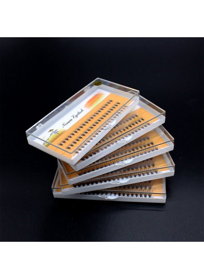 Eyelashes Cluster Lashes C Curl Thickness 0.07Mm 20 Roots 60Pcs Individual Fake False Eyelashes Cluster Black Eye Lashes Lashes Eyelash Extensions (12Mm)