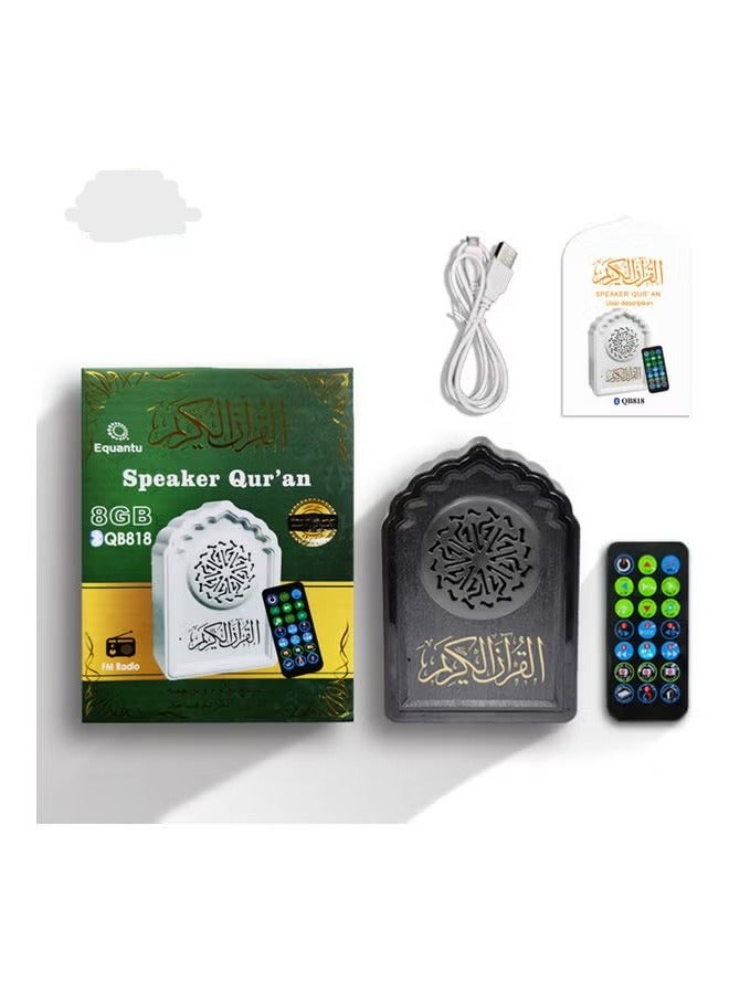 Qb818 2020 New Muslim Quran Speaker LU-H927-33 Black