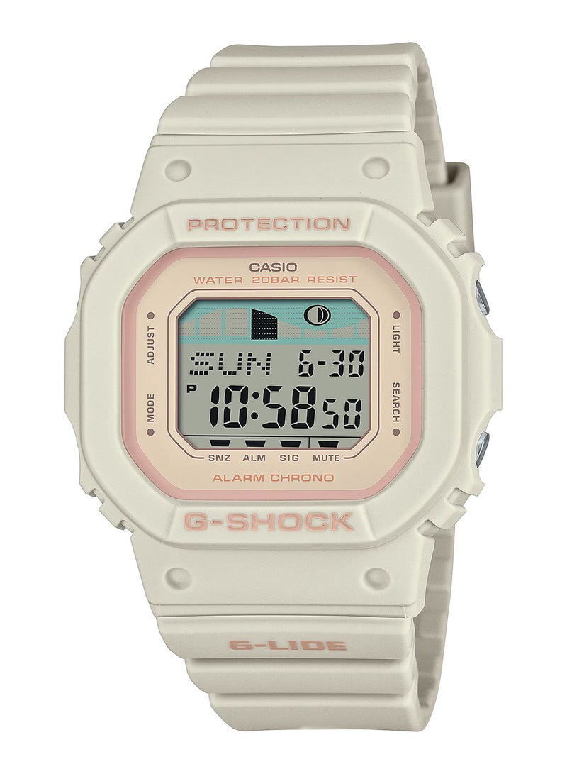 Men's Digital Resin Wrist Watch GLX-S5600-7DR - 42 Mm