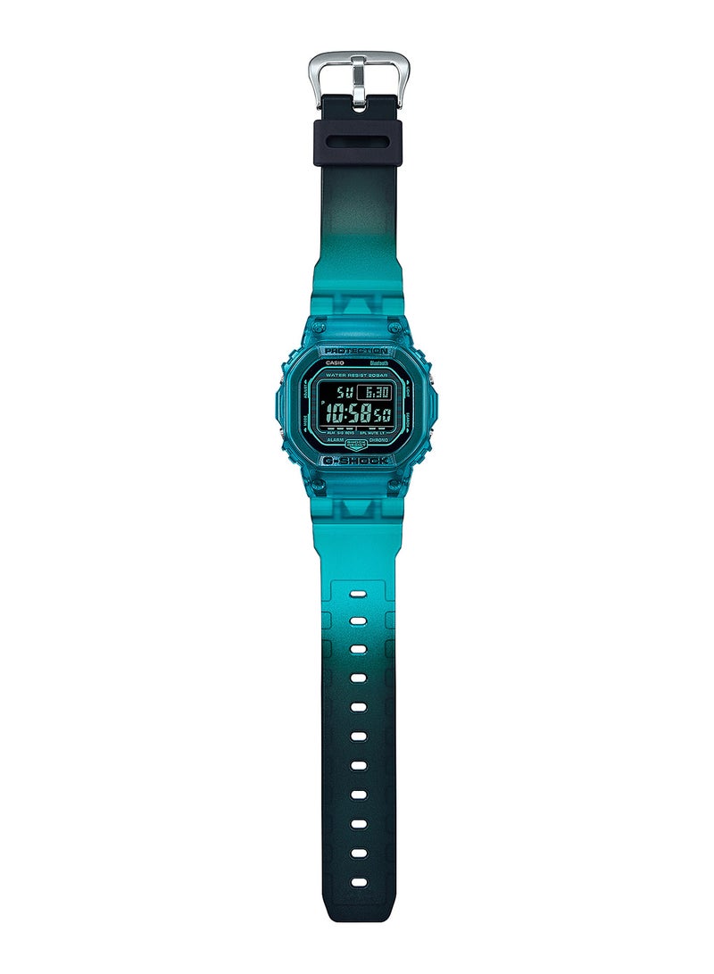 Men's Digital Resin Wrist Watch DW-B5600G-2DR - 40 Mm
