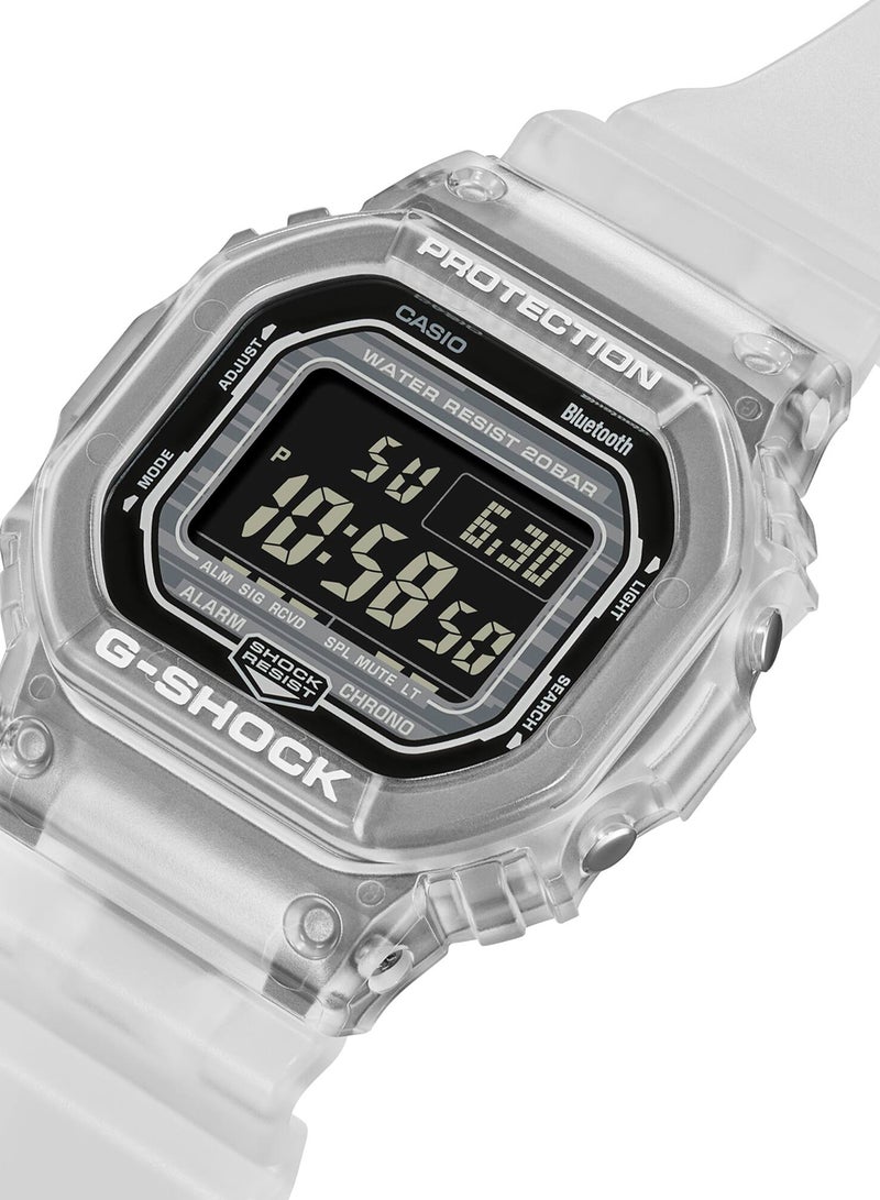 Men's Digital Resin Wrist Watch DW-B5600G-7DR - 40 Mm