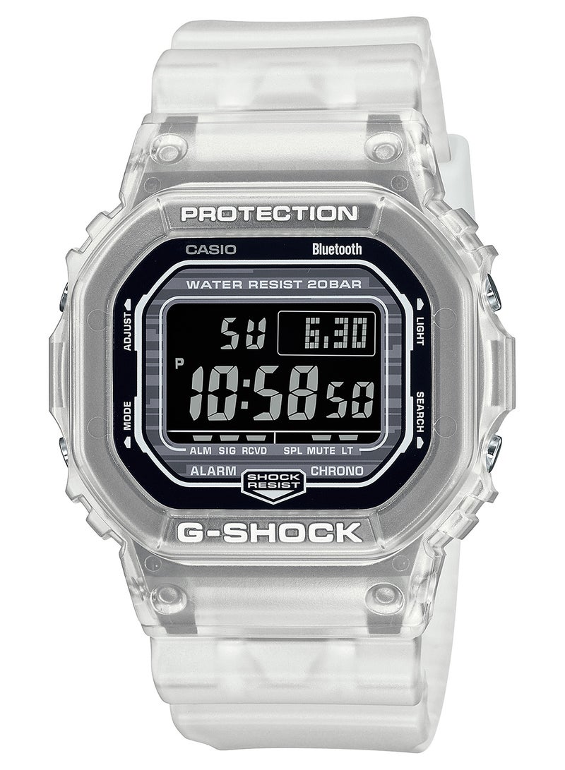 Men's Digital Resin Wrist Watch DW-B5600G-7DR - 40 Mm
