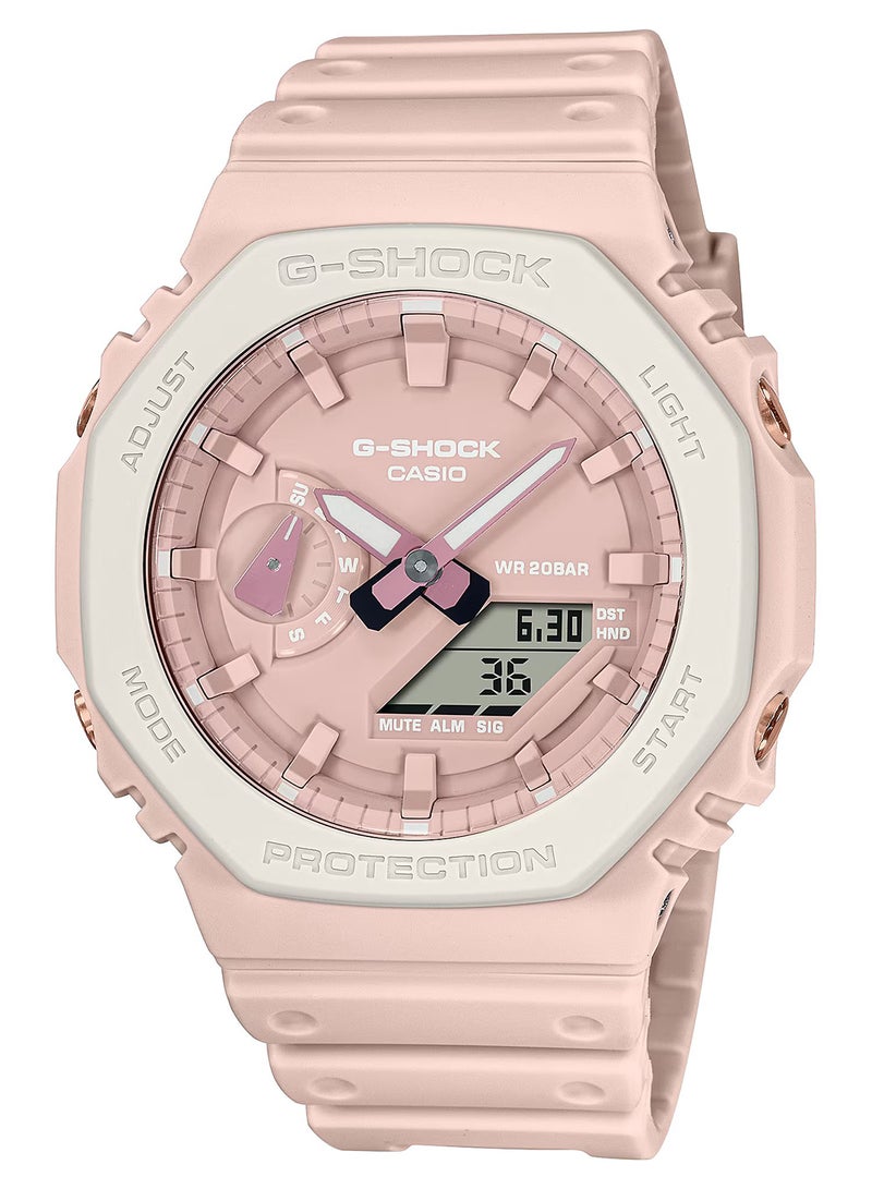 Men's Analog+Digital Resin Wrist Watch GA-2110SL-4A7DR - 42 Mm