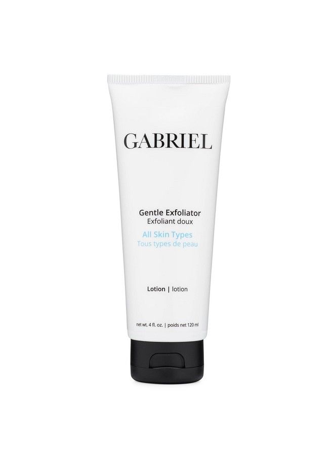 Gabriel Gentle Exfoliator Natural Paraben Free Vegan Crueltyfree Non GMO Infused with Red Seaweed enriched with Vitamin E to gently exfoliate skin 4 oz