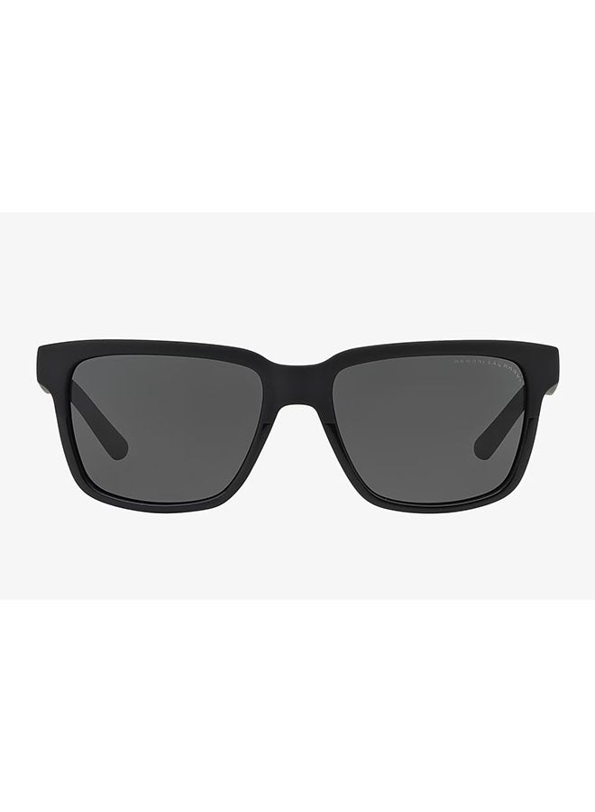 Unisex Square Shape Sunglasses - AX4026S 812287 56 - Lens Size: 56 Mm