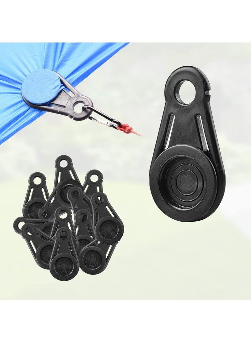 20 Pcs Shade Cloth Plastic Clips, Shade Cloth Fix Clamp Plastic Clamp For Fix Tarp Fence Sun Shade Net, Anti Bird Net Garden Net