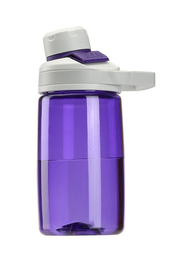 Sports Water Bottle With Magnetic Cap Purple 17.5x7x7cm