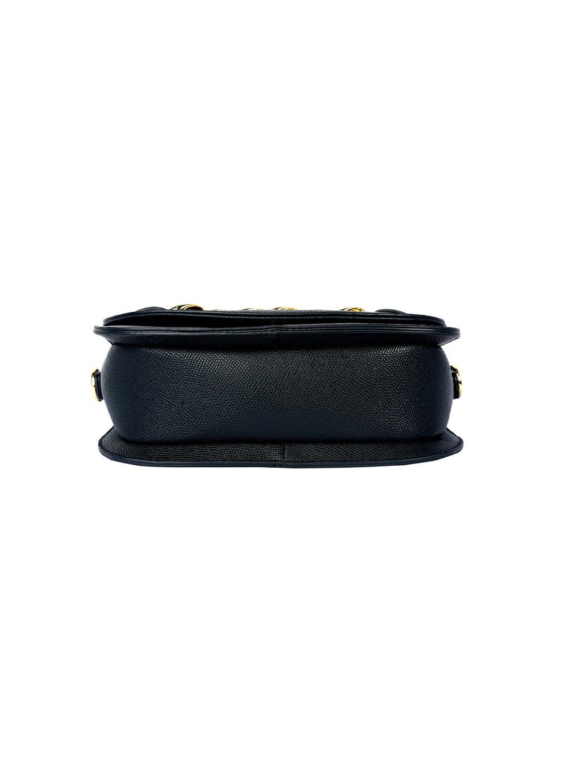 Caren Women's Shoulder Crossbody Bag in Textured Leather