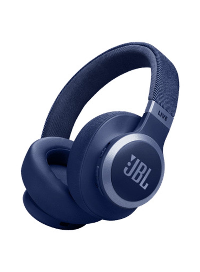 Live 770 NC Wireless Over-Ear Headphones With True Adaptive Noise Cancelling Blue