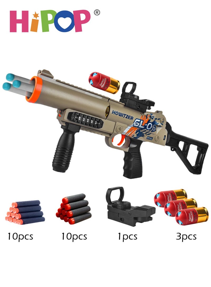Toys Gun for Kids,Grenade Launcher Gun Toy,Safe Soft Bullet,Kids Eeducational Model Gun Toy