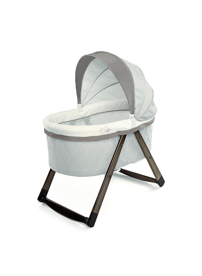 Foldaway Rocking Wood Bassinet - Carrington