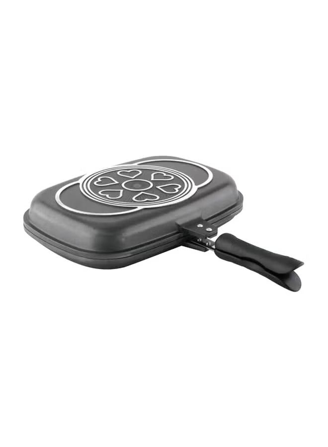 Double Side Grill Pan Black 36cm