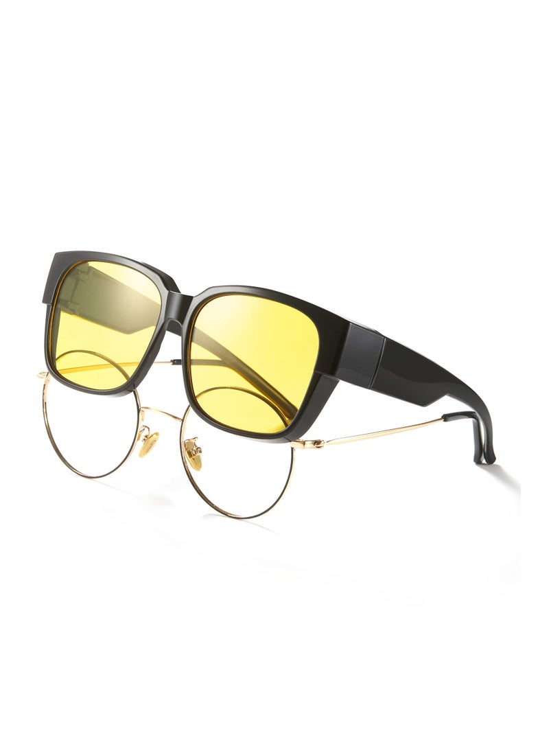 Folding Sunglasses for Women Men Polarized Lens UV 400 Protection Foldable Shade Portable Ultralight TR Frame Eyewear