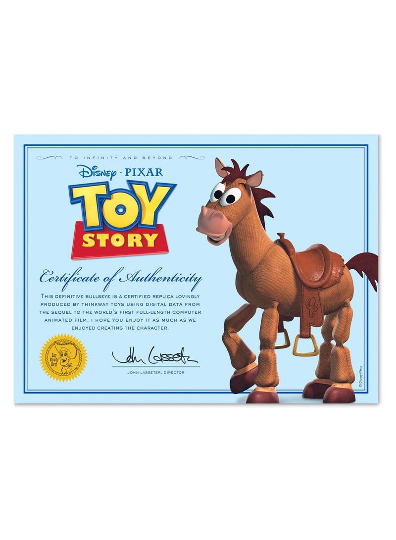 Disney Pixar Toy Story Signature Collection - Woody's Horse Bullseye - Thinkway Toys - Actual Size Comes with a Certificate - Tallking Toy