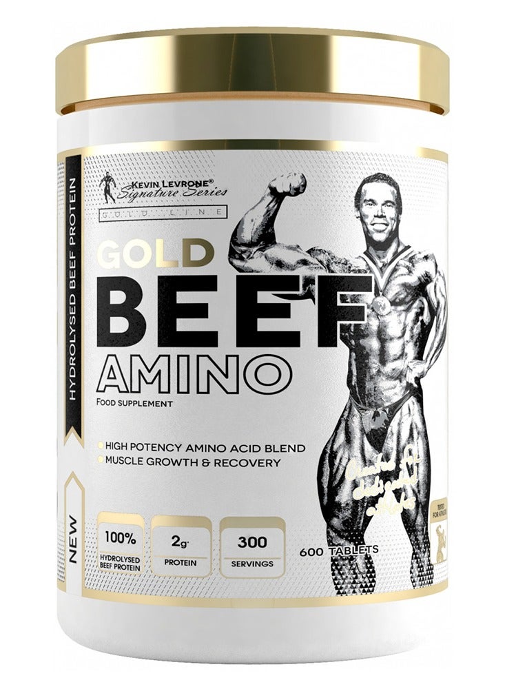 Gold Beef Amino Food Supplement 600 Tablets