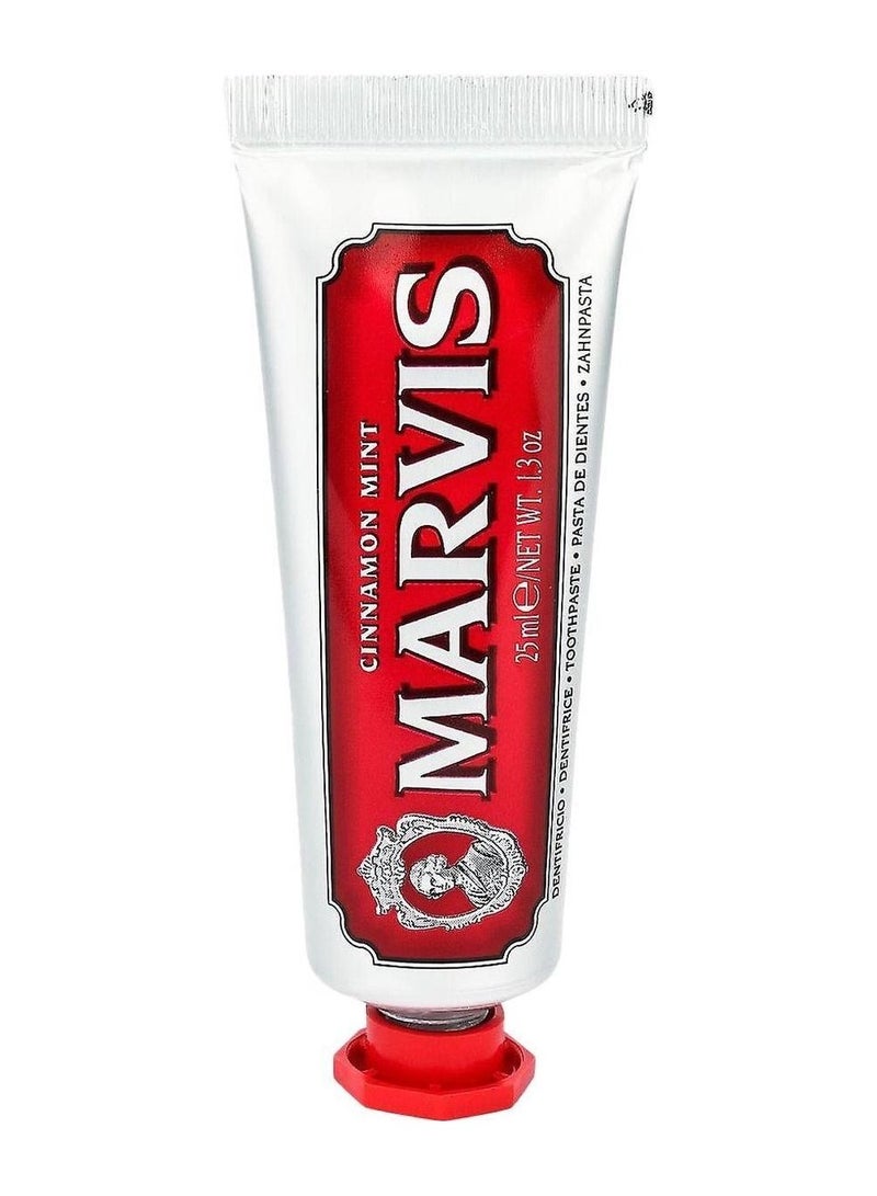 MARVIS Cinnamon Mint Toothpaste Mini, 25 ml