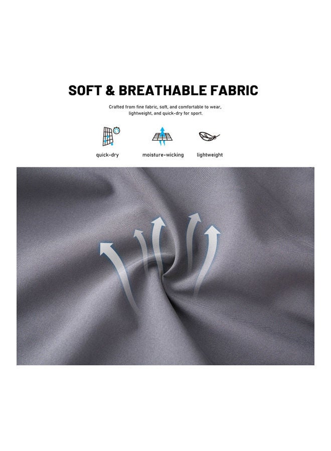 Solid Men Sport Shorts M