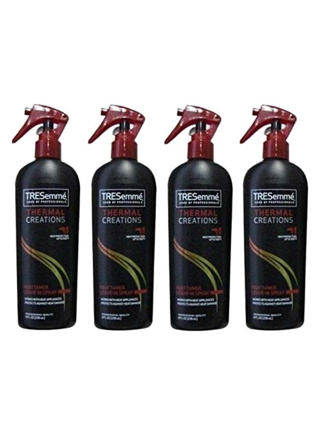 Set of 4 - Thermal Creations Heat Tamer Protective Spray Black 236x4ml