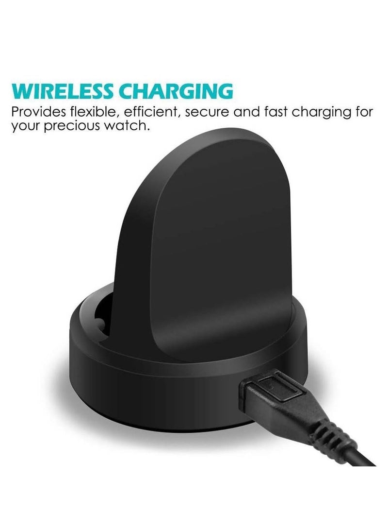Samsung Gear S3 Charger,Wireless Qi Charging Dock for Samsung Gear S3 Classic/Frontier Smartwatch