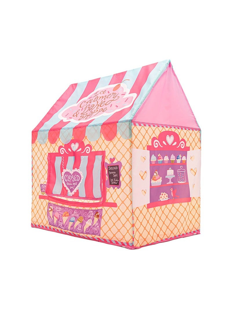 Kids Pink Princess Castle Play House Large Indoor Outdoor Tents For Baby