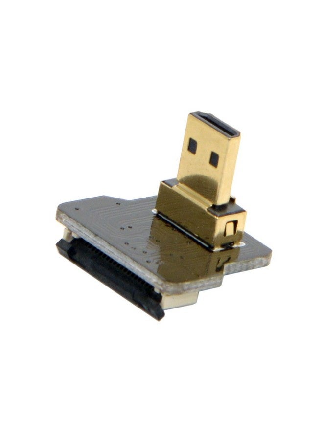 Cyfpv Micro Hdmi Type D Male Up Angled 90 Degree For Fpv Hdtv Multicopter Aerial Photography