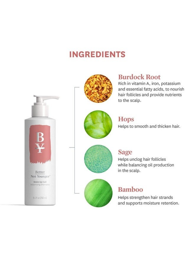 Wake Up Call Volumizing Shampoo And Conditioner Bundle 8 Oz.
