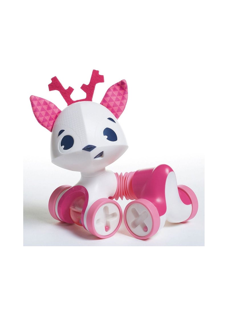 Tiny Rolling Toy, Florence The Fwan - Pink