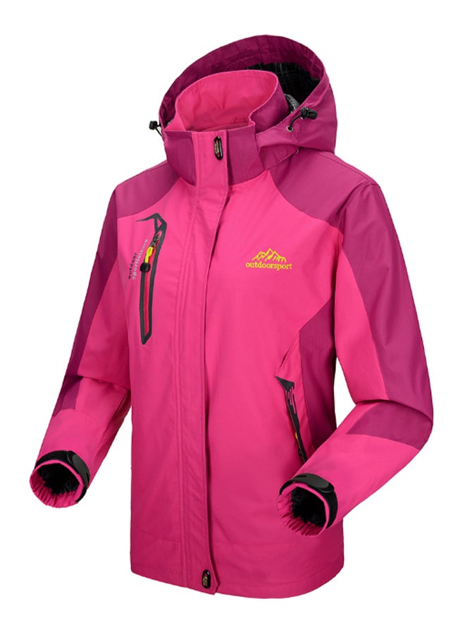 Detachable Hooded Waterproof Sports Jacket XXL