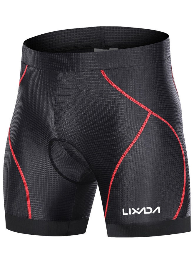 Men 3D Padded Leg Grips Bicycle Shorts S