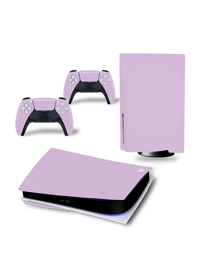 Console And Controller Decal Sticker Set For PlayStation 5 Disc Version