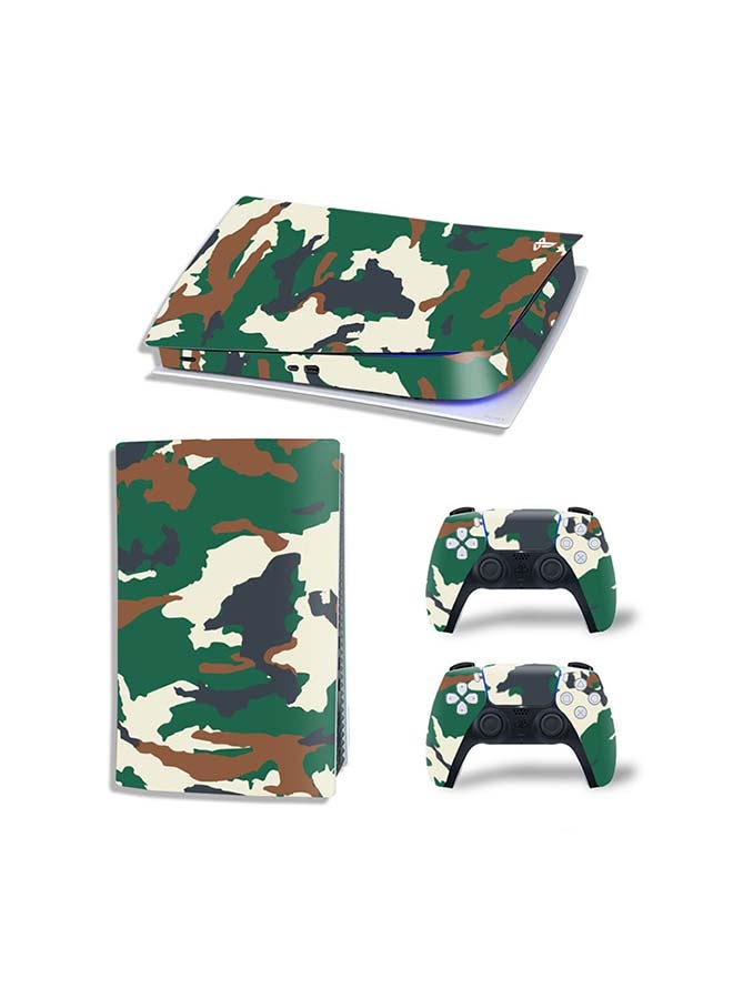 Console And Controller Decal Sticker Set For PlayStation 5 Digital Version