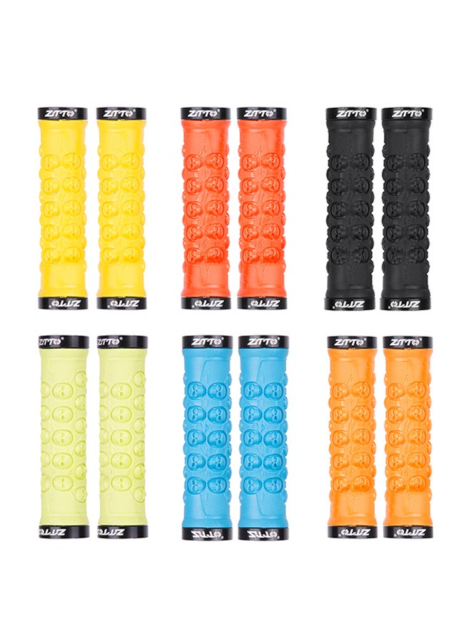 Set Of 2 Anti-Slip Handlebar Grips For MTB Folding Bike