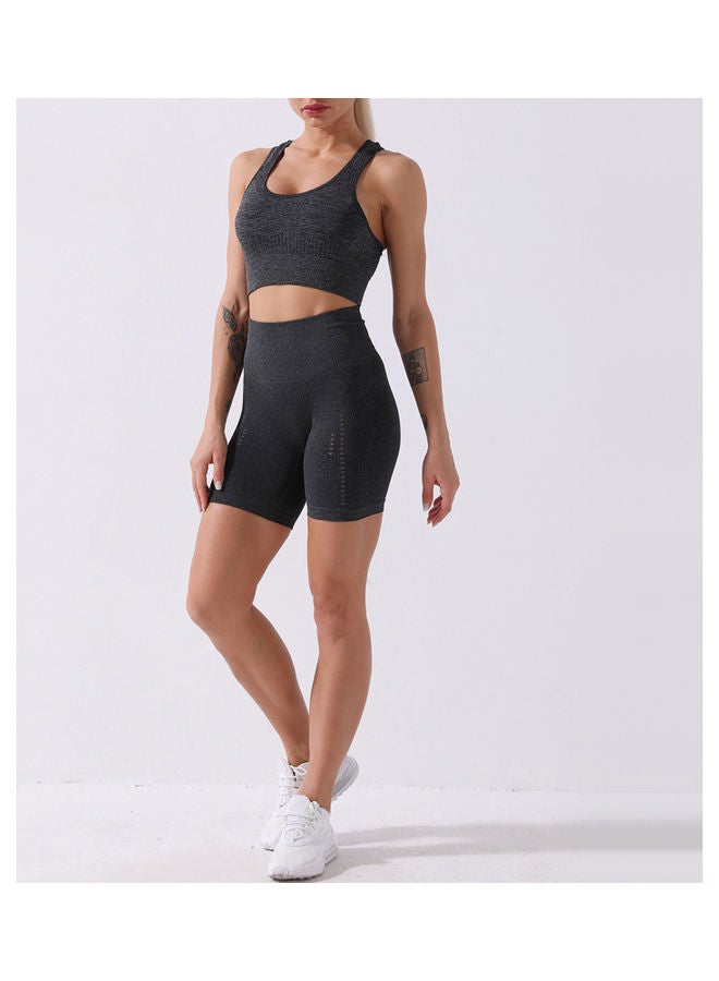 Sport Bra And Shorts Set L